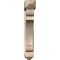 Ekena Millwork Olympic Arts and Crafts Smooth Bracket w/ Offset Brace, Douglas Fir, 7 1/2"W x 38"D x 44"H BKT0806X38X44OLY03SDF - alternate 3